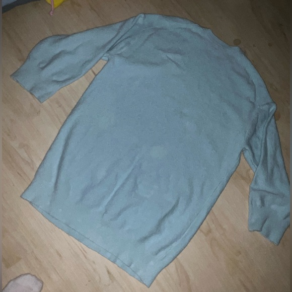 Anthropologie (Daily Practice) Blue Sweater Dress - Picture 6 of 7